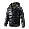 thumbnail image 2 of DPTALR Veste de Costume de Vol pour Hommes Réversible à Capuche en Manteau d'Hiver Chaud, 2 of 9