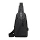 thumbnail image 2 of Xihbxyly Bolso Bandolera para Hombre, Moderno Diseño con Puerto Usb, Cierre Antirrobo, Correa Acolchada Ajustable, Ideal para Viajes Deportivos, Tejido de Nailon Resistente, 33 X 17 X 7 Cm., 2 of 2
