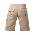 thumbnail image 7 of Mens Cargo Shorts Multi-Pocket Tactical Work Shorts 9" Inseam Regular Fit Short Pants Above Knee Length Belt Loops for Hiking Camping, 7 of 7