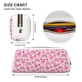 thumbnail image 4 of Rocae Cute Flamingo for Multifunctional Pen Organizer with Zipper Closure, Ideal for Tools, Gadgets, Cosmetics, Stationary,Travel Accessary, 4 of 5
