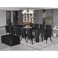 thumbnail image 3 of Luxe by East West Furniture 14-piece Kitchen Table Set a Rectangular Dining Table with a coffee Table, 3 of 3