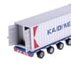 thumbnail image 3 of Camión de transporte pesado de juguete de metal fundido a presión 1:50, 37 cm, modelo de coche azul, 3 of 9