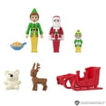 thumbnail image 6 of Polly Pocket Micro Buddy & Santa Dolls and Playset, Collaboration Elf Compact with 5 accessories, Holiday Theme, 6 of 7