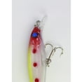 thumbnail image 4 of Wildlife Lures 3" inch Bunker Hard Fishing Lure Bait (Red Highlight Trout), 4 of 5