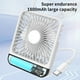 thumbnail image 5 of Ventilador, ventilador de techo, ventilador de escritorio, ventilador portátil Nuevo ventilador USB recargable de larga duración para el hogar, silencioso, súper potente, plegable, ventilador de escri, 5 of 8