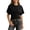 Black, variant on Public Womens Oversized Tops Casual T Shirts Short Sleeve Shirts Crew Neck Summer Batwing Sleeve Tees 2026 Black XL