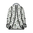 thumbnail image 3 of Pineapple Themed Laptop Backpack - Durable & Stylish for College Students, Large Main Compartment with Side Pockets, Comfortable Carry for Campus Life, 3 of 6