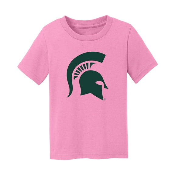 Toddler Chad & Jake Light Pink Michigan State Spartans Logo T-Shirt
