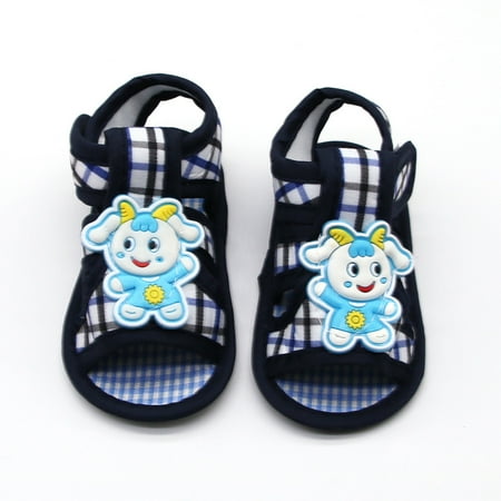 

Wesracia Baby Shoes Newborn Baby Girls Lamb Prewalker Soft Sole Sandals Single Shoes