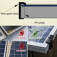 thumbnail image 5 of 96Pc 35mm Solar Panel Water Drainage Clips,PV Modules Clips for Water Drain Photovoltaic Panel Water Drain Clips, 5 of 5