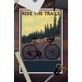 thumbnail image 3 of Bicycle (Trails) (12x18 Wall Art Poster, Room Decor), 3 of 3
