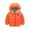 Orange Color, variant on Godderr Kids Toddler Girls Boys' Winter Jackets Fleece Jackets Bear Ear Hooded Toddler Short Cotton Outerwear Warm Lined Coat Outer Clothing for 1-7Y