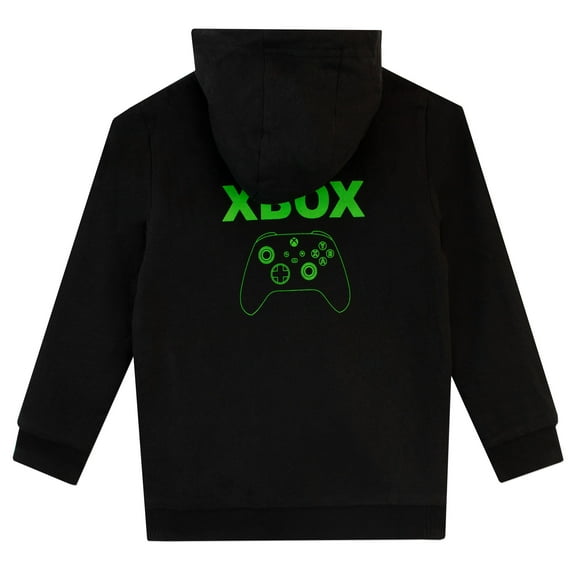 Xbox Boys Reversible Hoodie Black Sizes 6-14