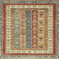 thumbnail image 1 of Ahgly Company Indoor Square Abstract Chestnut Red Abstract Area Rugs, 4' Square, 1 of 6