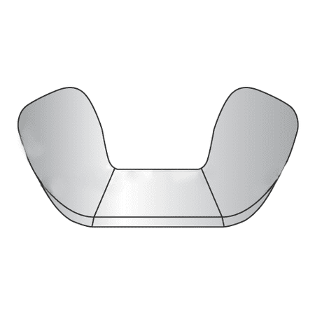 

8-32 Cold Forged Wing Nuts / 18-8 Stainless Steel (Quantity: 500 pcs)