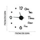 thumbnail image 5 of Xihbxyly Reloj Sin Marco, Elegante Adhesivo para Espejo de Pared, Segundero Silencioso, Fácil Instalación y Diseño Autoadhesivo, Decoración para El Hogar y La Oficina, Regalo Ideal para Cualquier Oca, 5 of 5