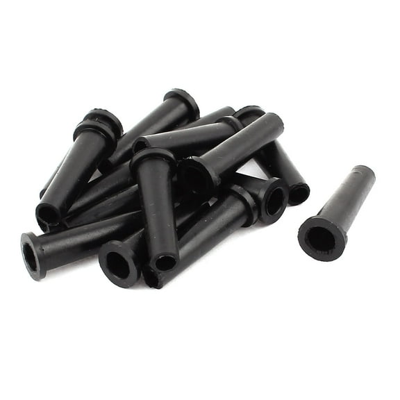 15 Pcs 33mm x 6.5mm Strain Relief Cord Boot Protector Cable Sleeve Hose