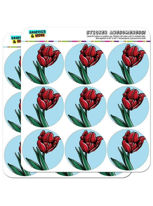 Tulip 18 2" Planner Calendar Scrapbooking Crafting Stickers