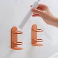 thumbnail image 4 of pstuiky Wall Mounted Toothbrush Holder with Shaver Storage Rustproof Iron Construction In Multiple Colors No-Drill Adhesive Installation for Bathrooms, 4 of 6