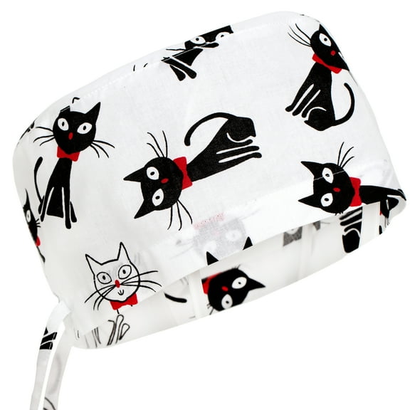 Scrub Cap Hat Medical Uniform Surgical Funny Print Nurse Doctor by KATE BIANCO