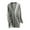 Gray2, variant on Jalioing Womens Cable Knit Cardigans Long Sleeve Sweater Cardigan Fall Casual Knitwear Coat