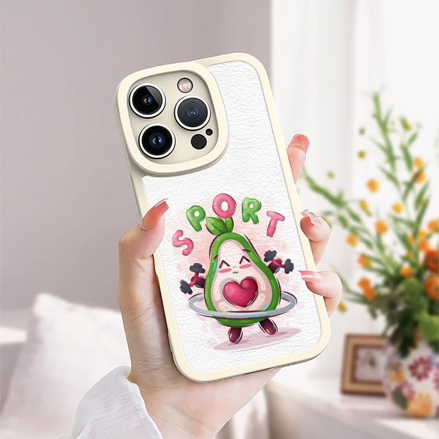 Manténgase a la moda y protegido con nuestra elegante y funcional funda de goma TPU a prueba de golpes con diseño de dibujos animados para iPhone