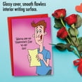 thumbnail image 5 of C3563VDG Humor Valentine's Day Greeting Card 'Valentine's To Do List' with Envelope by NobleWorks, 5 of 6