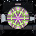thumbnail image 1 of Geometric Abstract Shapes Print Spare Tire Cover Waterproof Tire Wheel Protector for Car Truck SUV Camper Trailer Rv 14"-17", 1 of 5