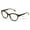 Calico, variant on Women Round Progressive Clear Bifocal Reading glasses - No Line or Bubble - Zero Power on Top Reader +1.00
