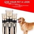 thumbnail image 2 of Ensemble de Tondeuses Électriques Rechargeables Sans Fil pour Chien pour Animaux de Compagnie, 2 of 8