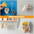 thumbnail image 1 of Houderco 4Ud Adhesivos Para Pared Decorativos Y Resistentes Para Organizar Plantas Y Bolsas, 1 of 8