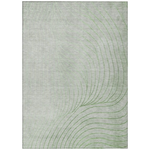 Dalyn Rugs Machine Washable Indoor/Outdoor Chantille ACN2107 Aloe 10' x 14' Rug