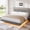 KING Grey, variant on Studyset Floating Bed Frame Full Size - Smart LED Lights,Diamond Tufted Headboard, Wood Slat Support, No Box Spring Needed, Quiet & Easy Assembly,Upholstered Platform Bed