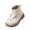 White, variant on Girl-s Soft Sole with Girls Cute Rabbit Toddl-er Martin Boots, Cute British Style