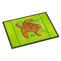 Carolines Treasures 8376JMAT Turtle Doormat 24x36 36"L x 24"W multicolor