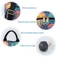 thumbnail image 7 of FORMRS Women's Travel Backpack Purse Anti-Theft Hidden Pockets Casual Shoulder Bag, Psychedelic Jellyfish, 7 of 7