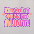 thumbnail image 4 of Inktastic I'm going to be an aunt Tote Bag, 4 of 4
