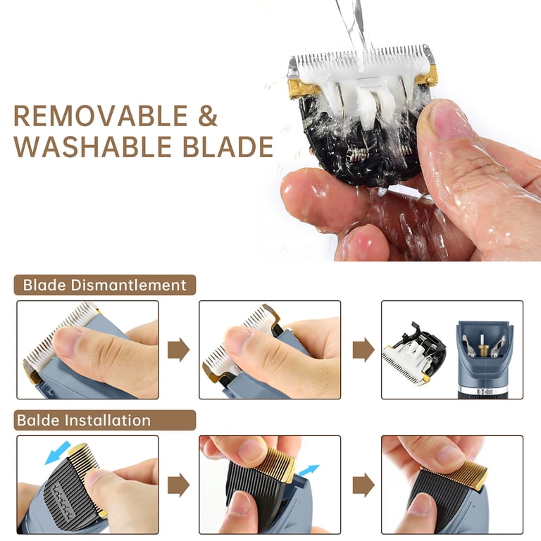 Cshidworld Dog Hair Clippers Professional LED Grooming Kit photo 7