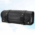 thumbnail image 2 of EeaseCA Handy Motorcycle Hanging Bag Leather Modified Motorcycle Saddlebag Hanging Pouch Gadget Box for Motorcycle, 2 of 7