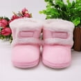 thumbnail image 4 of GYRATEDREAM Prewalker Toddler Boots Premium Soft Anti-Slip Sole Warm Winter Boots for Infant Baby Girls 0-18 Months, 4 of 6