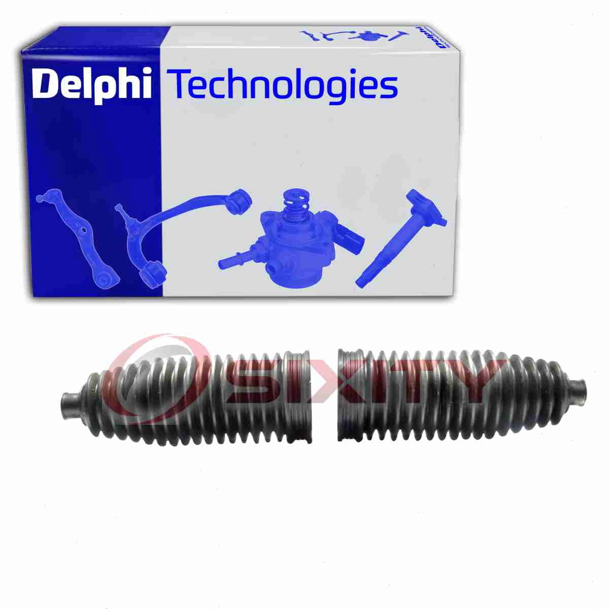 Delphi TBR4200 Rack and Pinion Bellows Kit, 2 Pack Fits select: 2005-2006 BMW 325, 2013-2014 BMW X1