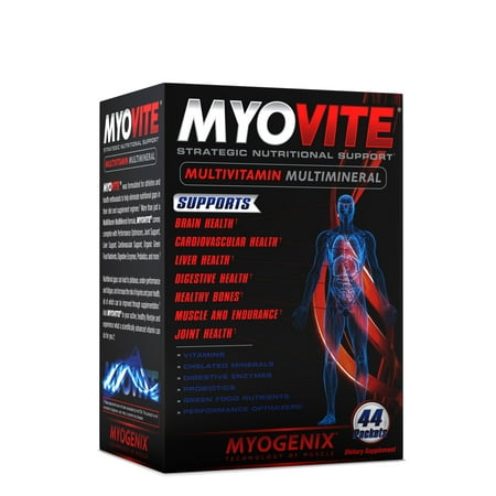 Myogenix Myovite Multivitamin Multiminieral, 44 Ct