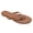 Tan Shell, variant on Women's Flat Sandals - Cute and Comfy Dress Sandals for Everyday Wear