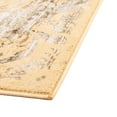 thumbnail image 6 of Unique Loom Highbury Collection Area Rug - Imperial (7' 10" Square Yellow/Light Brown), 6 of 7