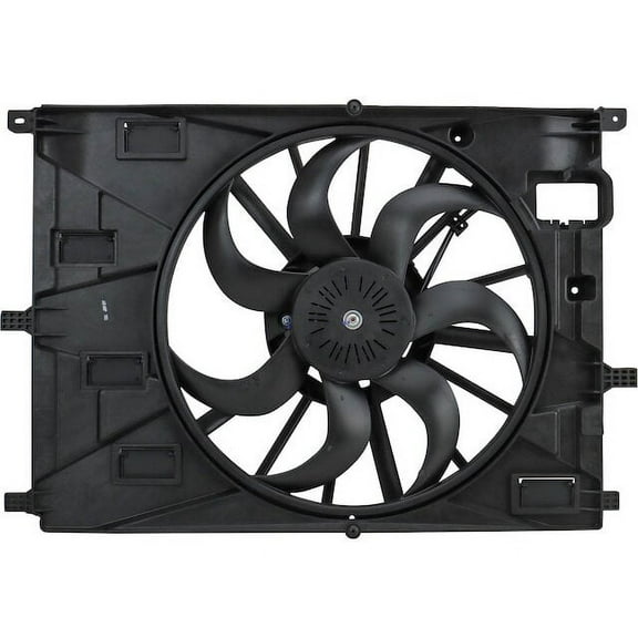 Auxiliary Fan Assembly - Compatible with 2021 - 2022 Chevy Trailblazer 1.2L 3-Cylinder