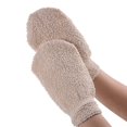 thumbnail image 2 of Happon Exfoliating Gloves for Body, Natural Exfoliation Wash/Bath/Shower Scrub Glove, Deep Body Exfoliator Glove Exfoliating Mitt for Women Face Body Dead Skin ( 1 Pc ), 2 of 5