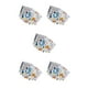 thumbnail image 1 of Ounissouiy Cuadrados de tela estampada de sarga duraderos, ligeros, transpirables, adaptables, tela estampada DIY para acolchado de retazos, Type2 NO2, 1 of 6
