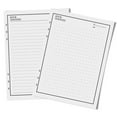 thumbnail image 1 of Recharge Doublée à Pois Réutilisable Effaçable pour Carnet Papier Intérieur Compatible Pu A5, 1 of 3