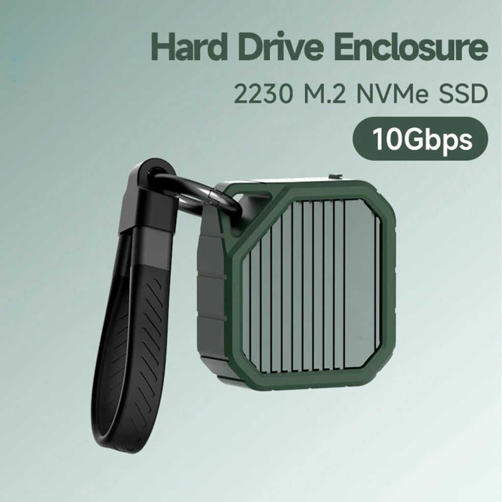 WINDLAND 2230 SSD Enclosure M.2 NVMe SSD Enclosure USB3.2 10Gbps 2230mm External SSD Case