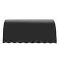 thumbnail image 2 of Awntech 10.375 ft Savannah Fixed Awning Acrylic Fabric, Black, 2 of 2